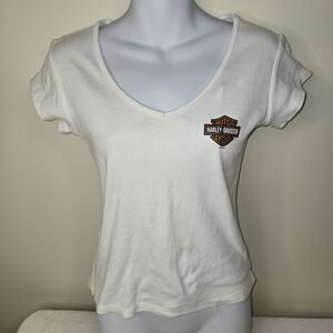Harley-Davidson Women's Classic White Tee